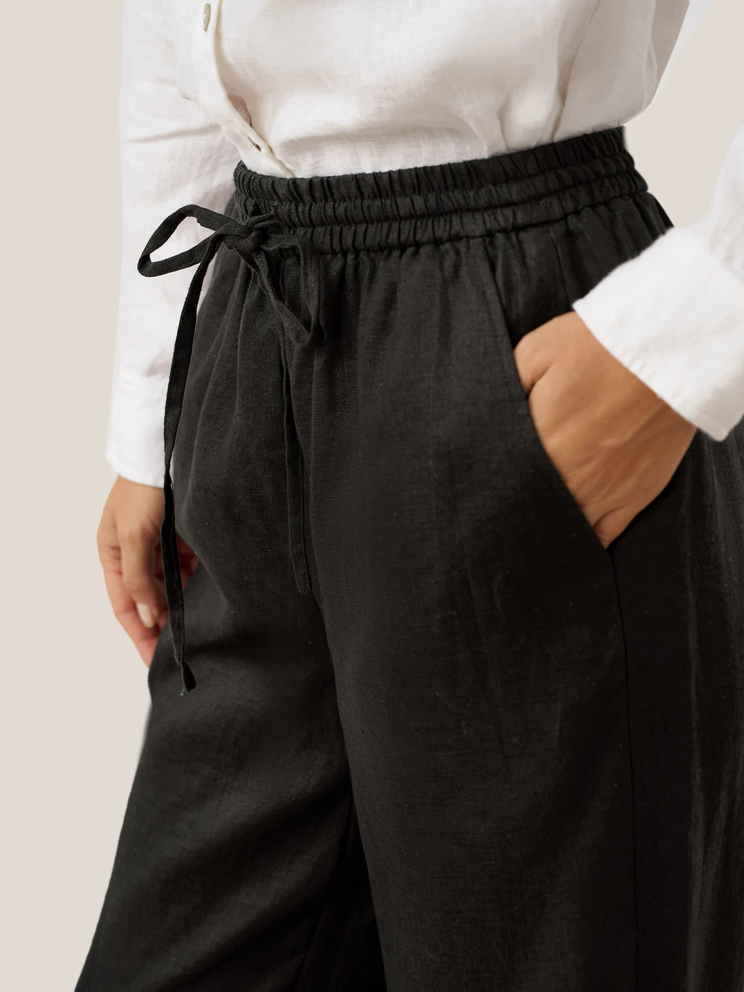 100% Linen Classic Trousers Sydney