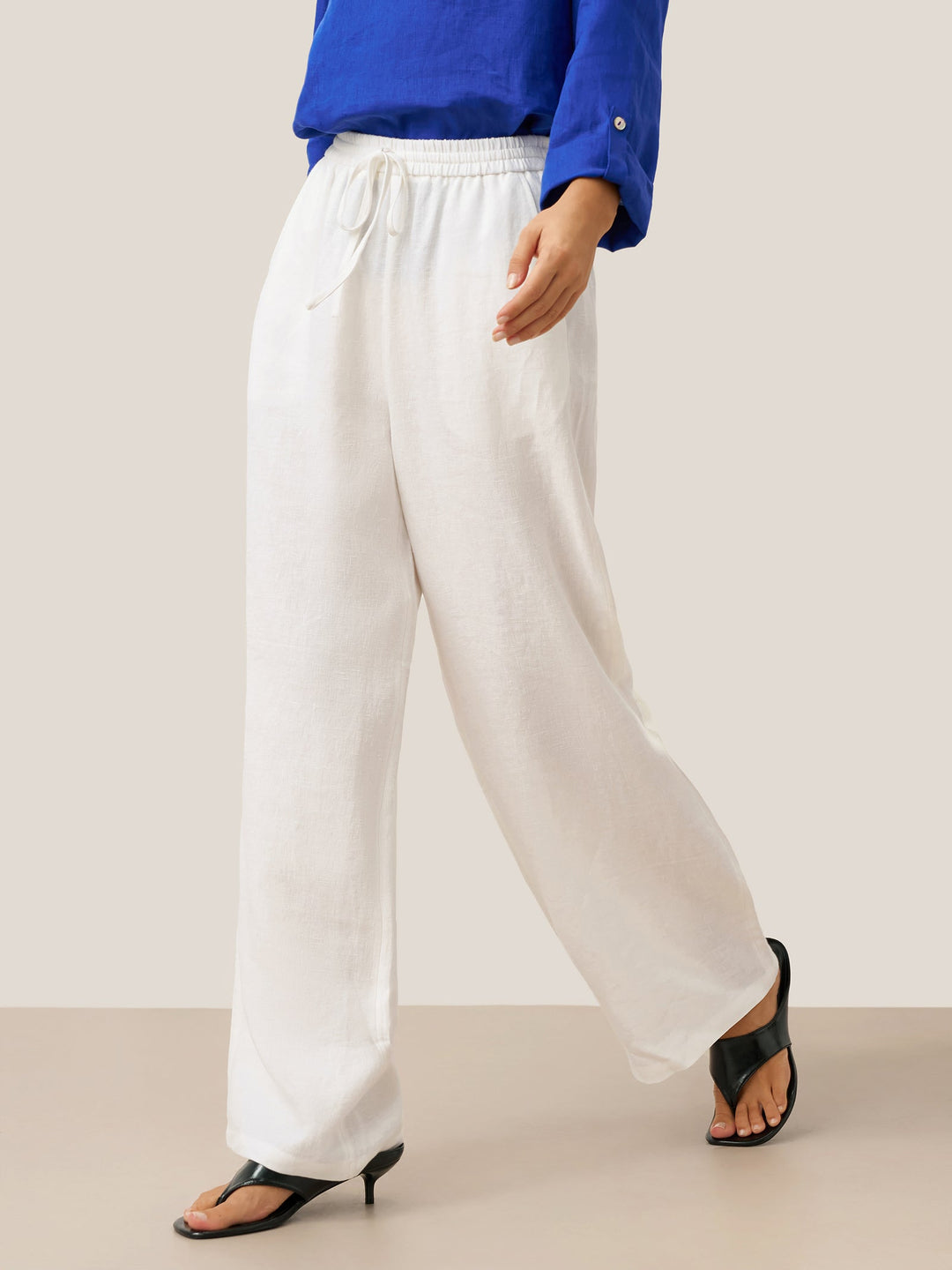 100% Linen Classic Trousers Sydney