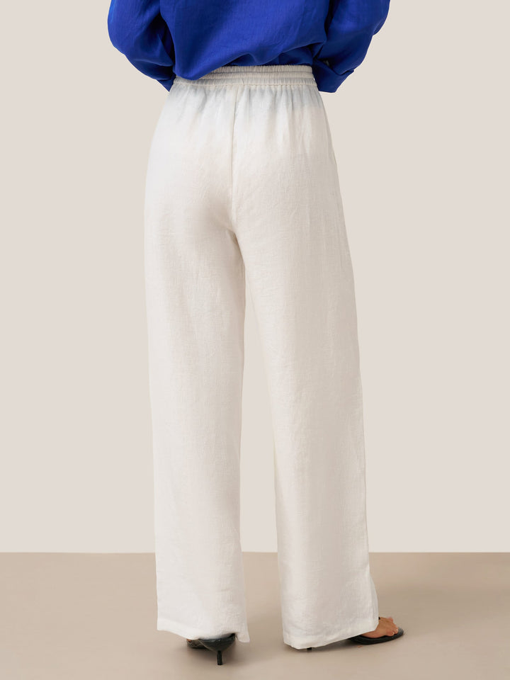 100% Linen Classic Trousers Sydney