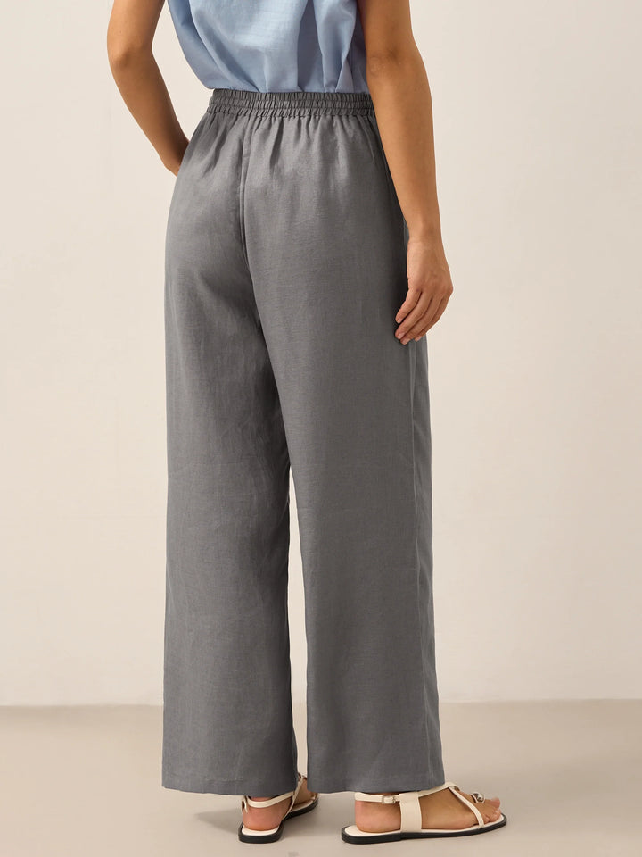 100% Linen Classic Trousers Sydney