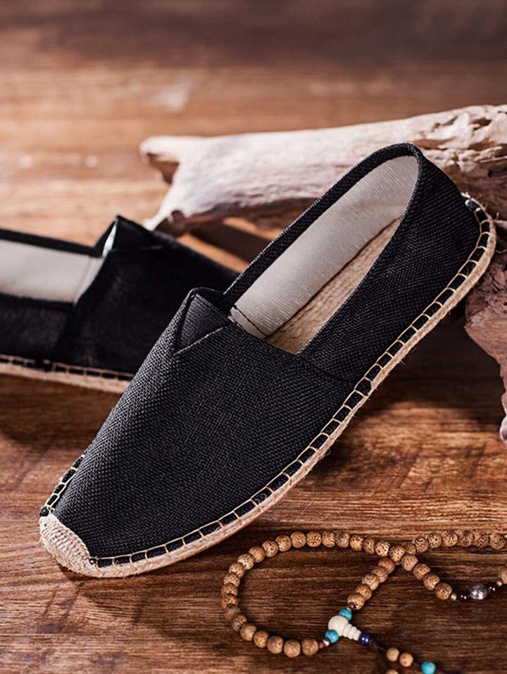 Harper- Canvas Slip-on Espadrilles