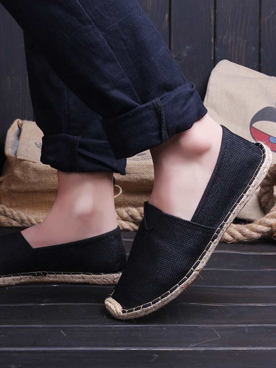 Harper- Canvas Slip-on Espadrilles
