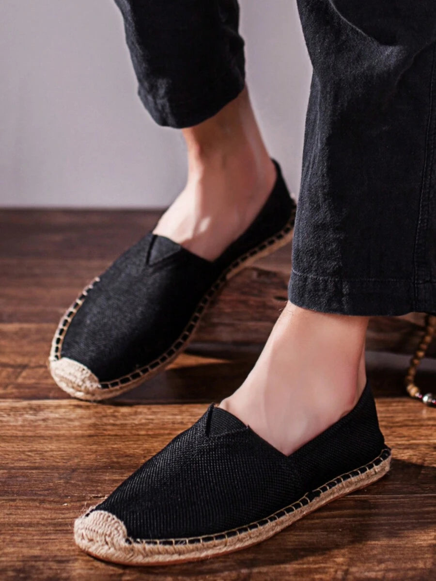 Harper- Canvas Slip-on Espadrilles