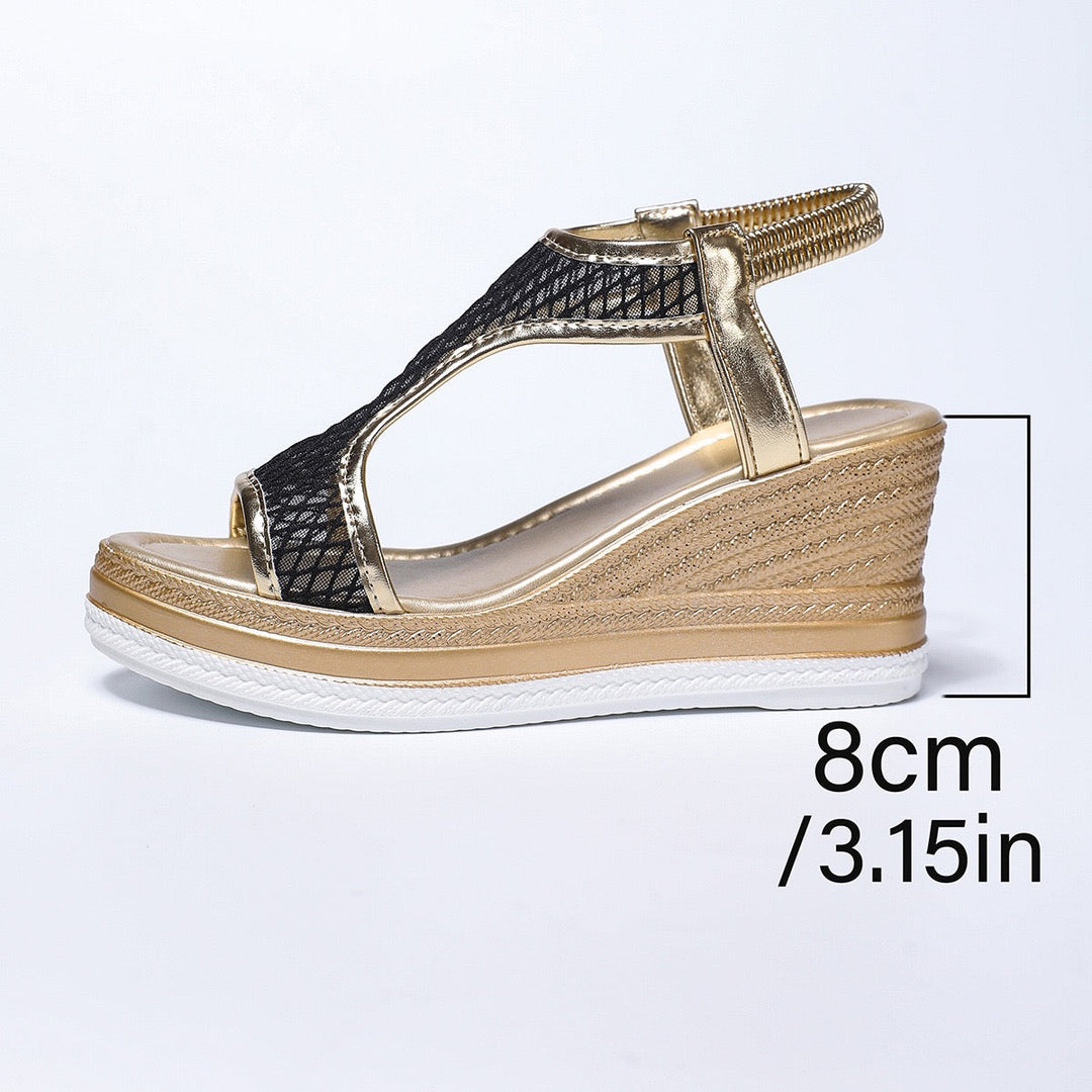 Jenny - Elegant Comfortable sandals with Wedge heel