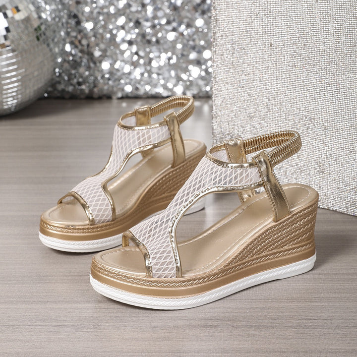 Jenny - Elegant Comfortable sandals with Wedge heel
