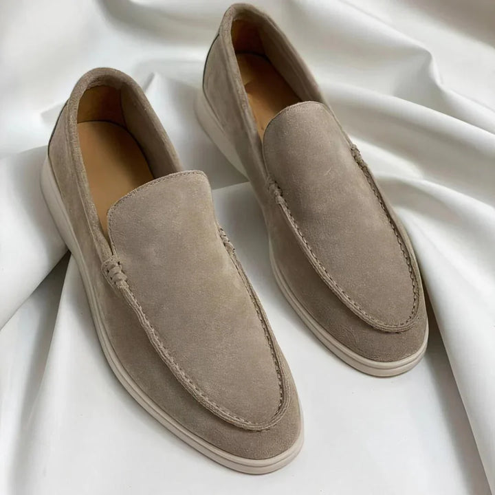 Suède loafers