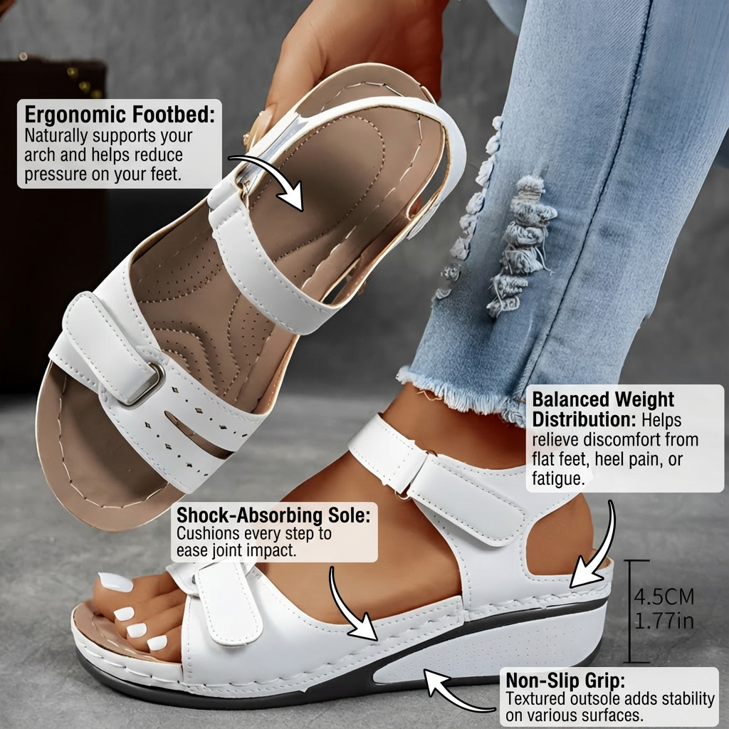 Abby - Orthopedic Support Sandals