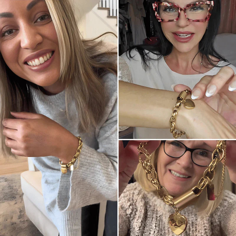 Heartened Chunky Bracelet ( 1+1 FREE)