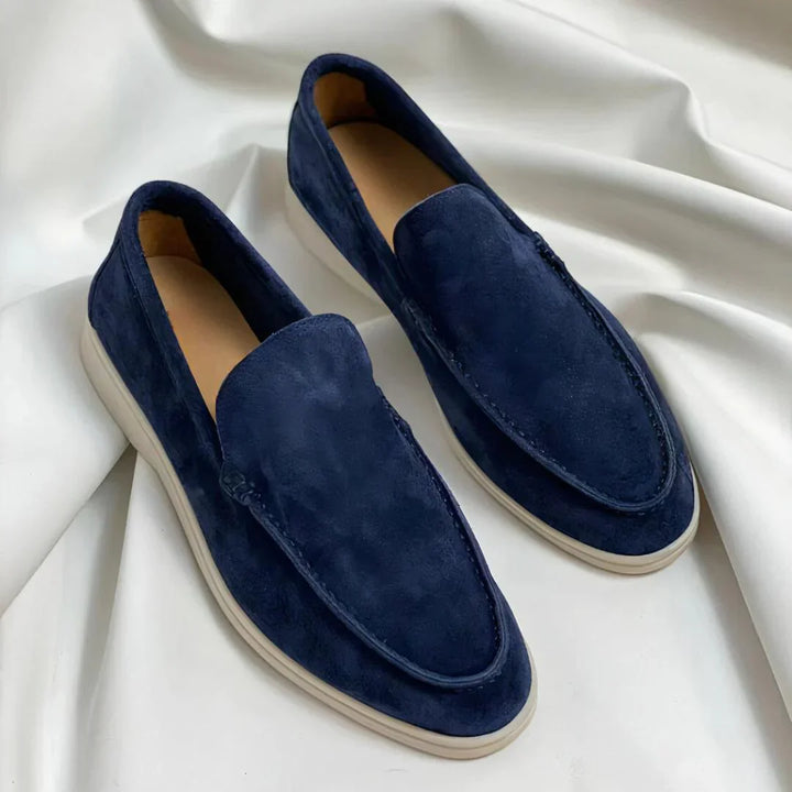 Suède loafers