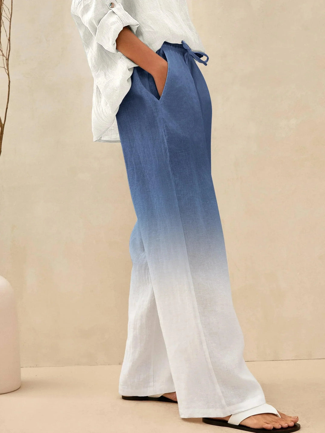 100% Linen Classic Trousers Sydney