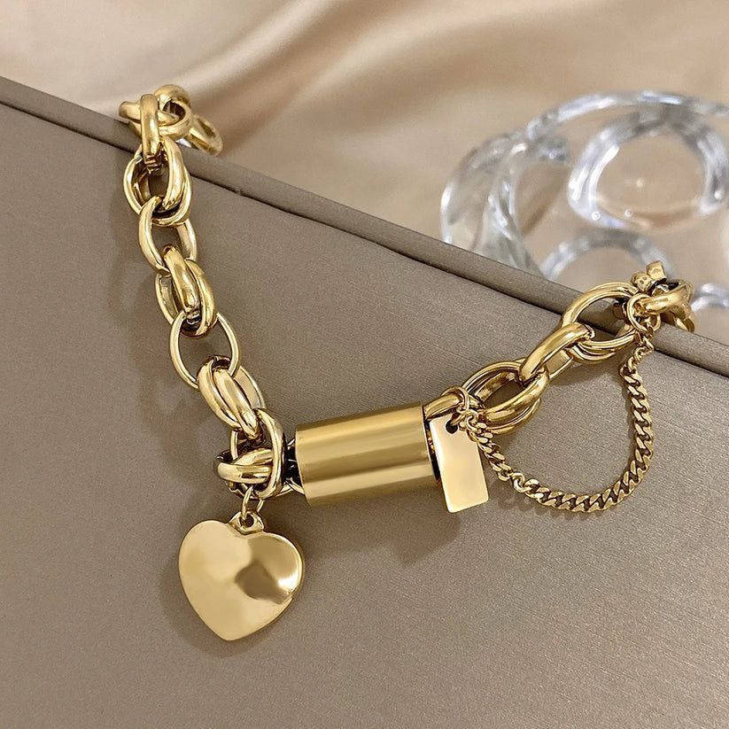 Heartened Chunky Bracelet ( 1+1 FREE)