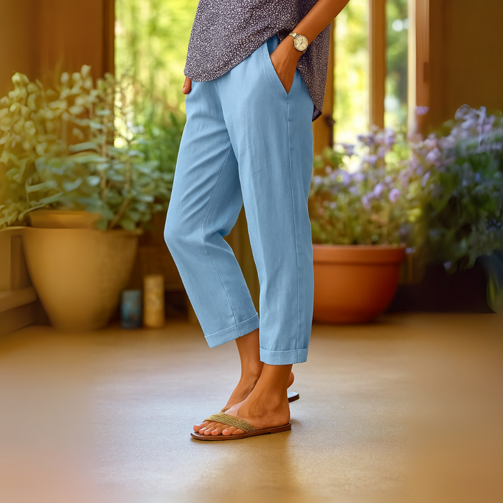 Mary | Lightweight Ankle Trousers