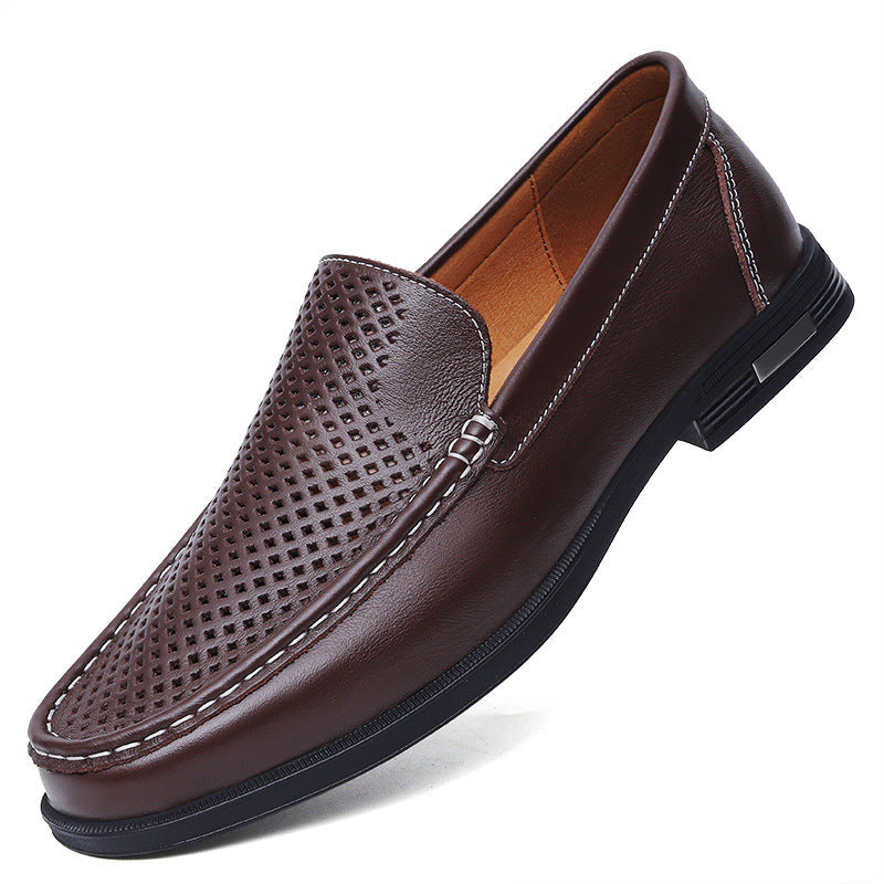 Enzo - Italian Men's Loafers made of Real leather