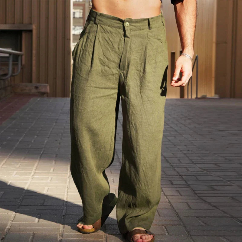 Liping – Wide linen Pants