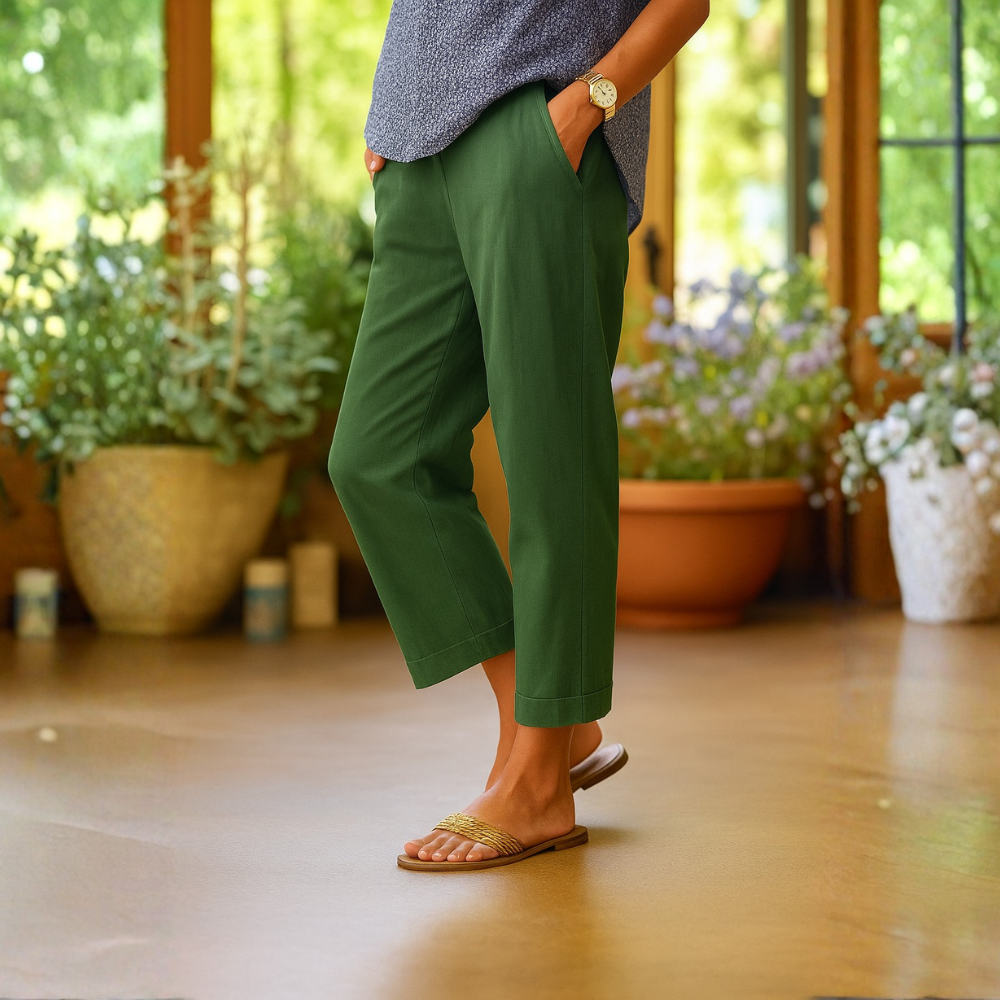 Mary | Lightweight Ankle Trousers