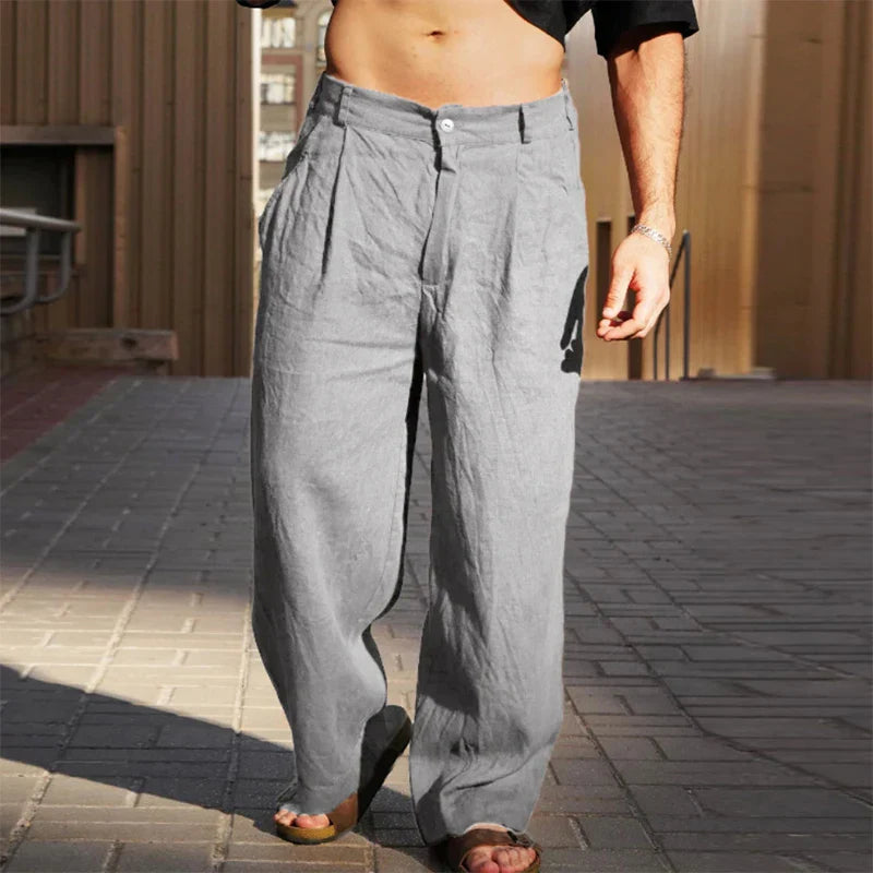 Liping – Wide linen Pants
