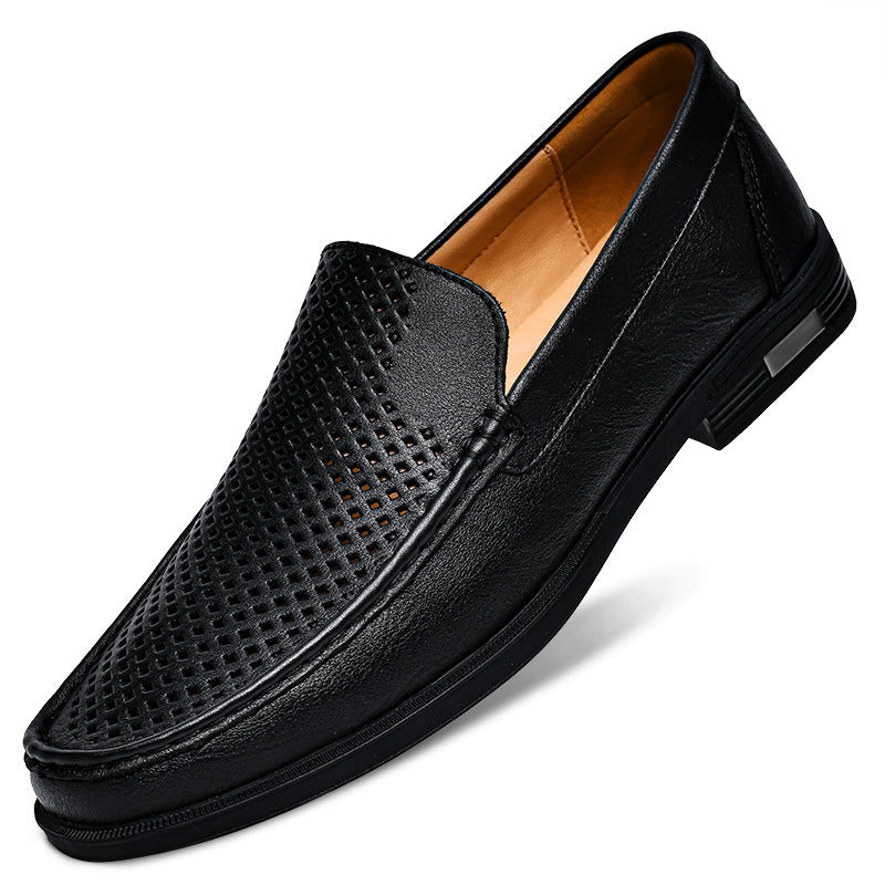 Enzo - Italian Men's Loafers made of Real leather