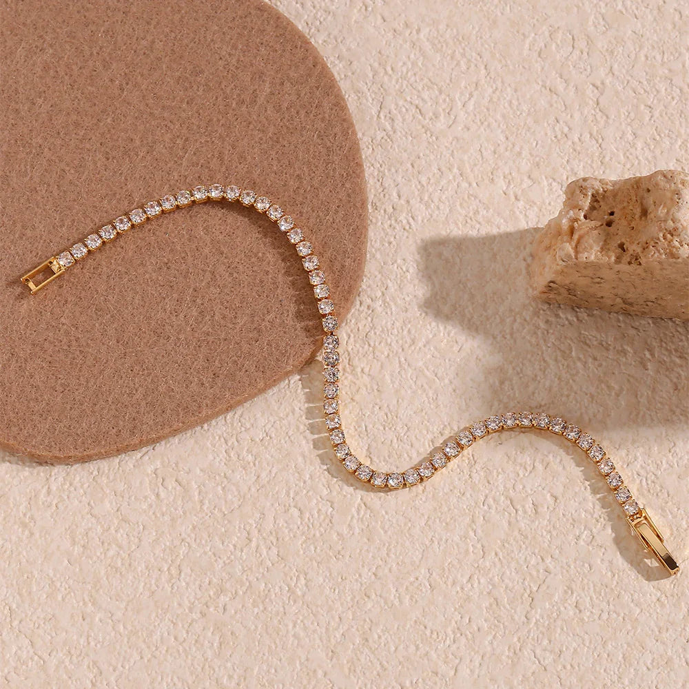Lillian Diamond Tennis Bracelet