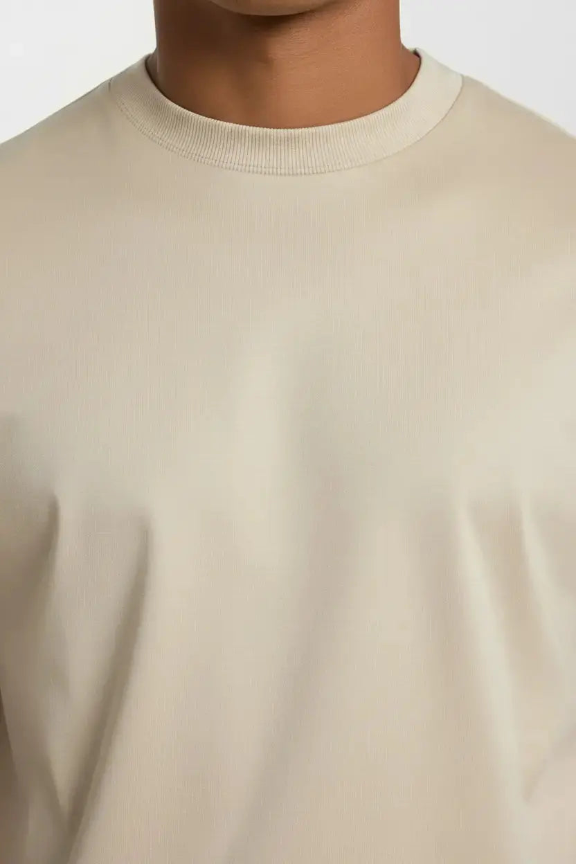 Luxe Beige T-Shirt